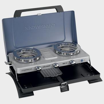 Blue Campingaz Xcelerate™ 400ST Double Burner Stove and Toaster