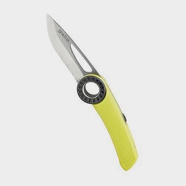 YELLOW Petzl Spatha Knife