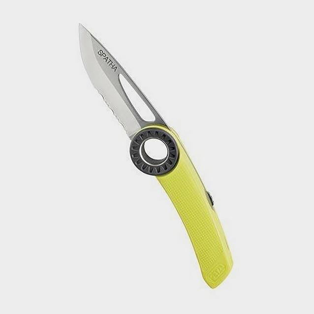 yellow Petzl Spatha Knife image 1