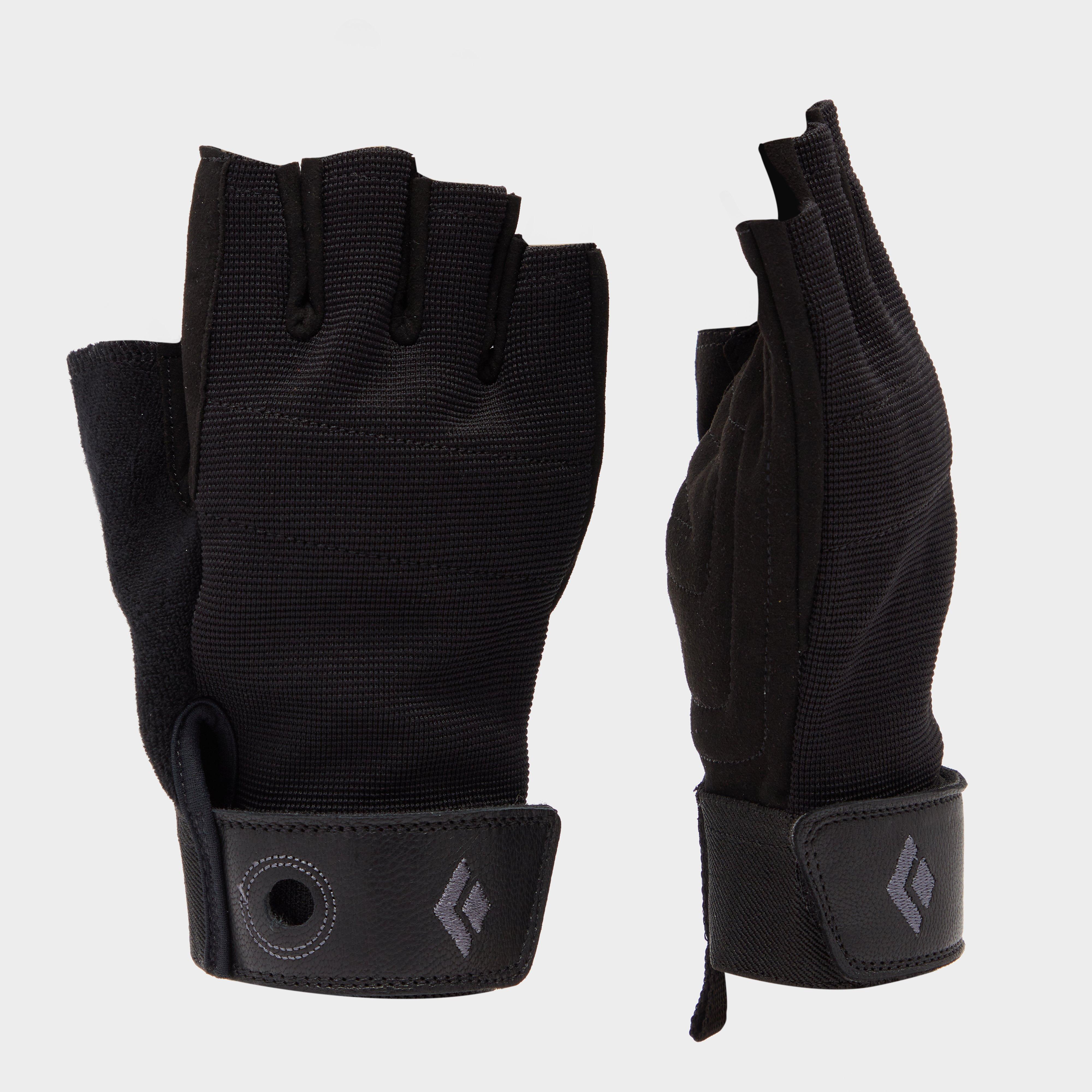 Crag Half-Finger Gloves - Black