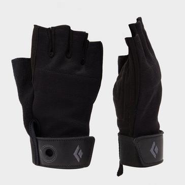 BLACK Black Diamond Crag Half-Finger Gloves