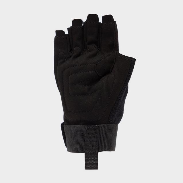 Black half clearance gloves