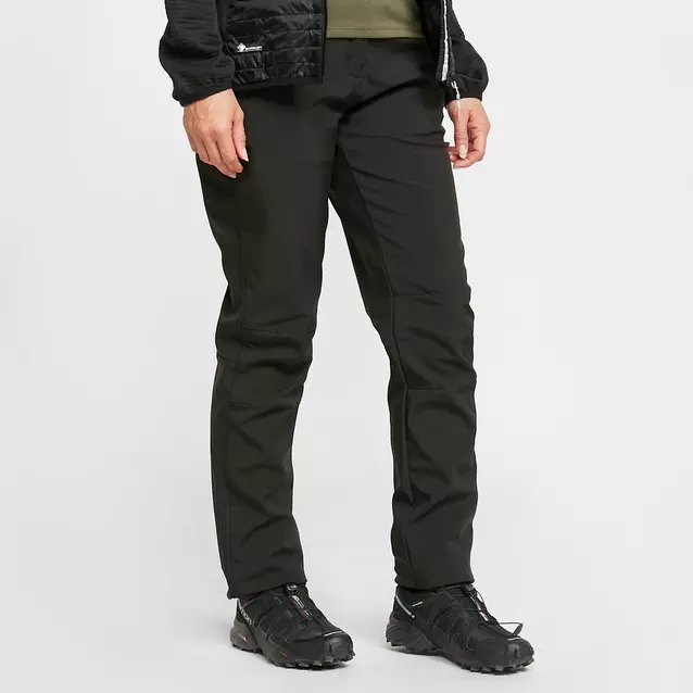 Women's Geo II Softshell Walking Trousers Black