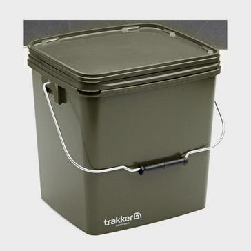 Black Trakker 13 ltr Olive Square Container