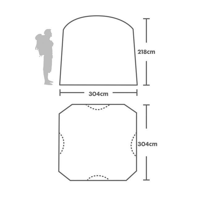 COLEMAN Event Shelter Compact 10 x 10 Ultimate Outdoors