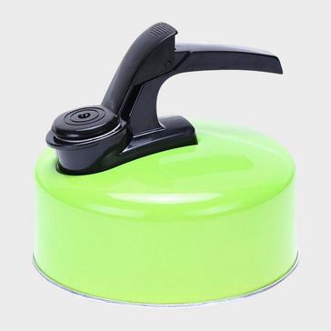 Green HI-GEAR Whistling Kettle (1 Litre)