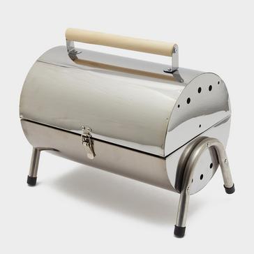 Silver HI-GEAR Stainless Steel Double Sided BBQ