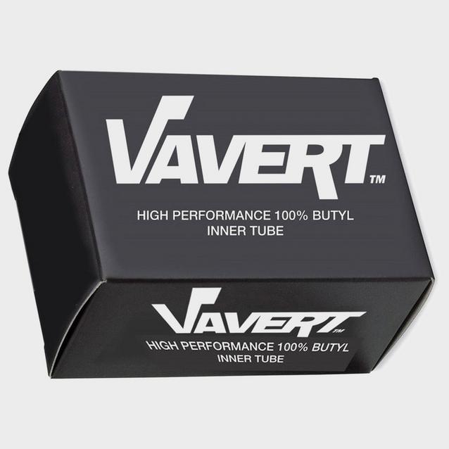 BLACK Vavert 700 x 18/25C Presta (60mm) Innertube image 1