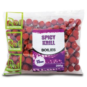  R Hutchinson Spicy Krill Boilies 15mm (250g)