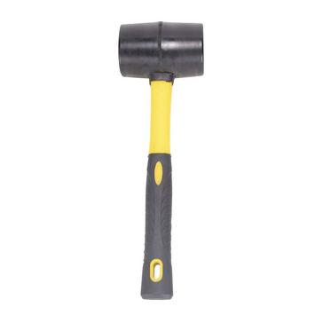 Yellow HI-GEAR Rubber Power Mallet (16oz)