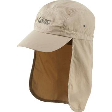 Beige North Ridge Explorer Roll Side Hat