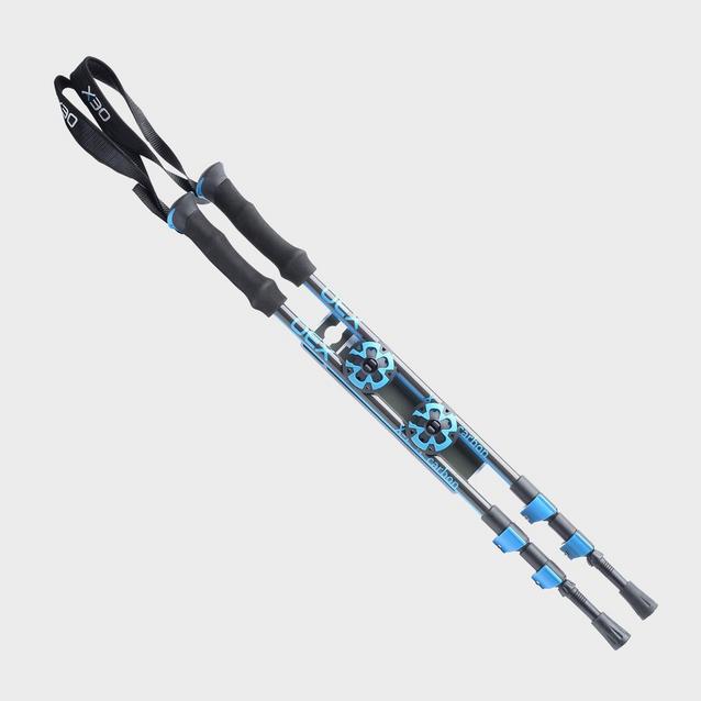 OEX X Lite Trigger Carbon Trekking Poles Pair