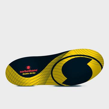 Yellow Sorbothane Double Strike Insole
