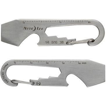 SILVER Niteize Doohickey Keytool - Stainless Steel