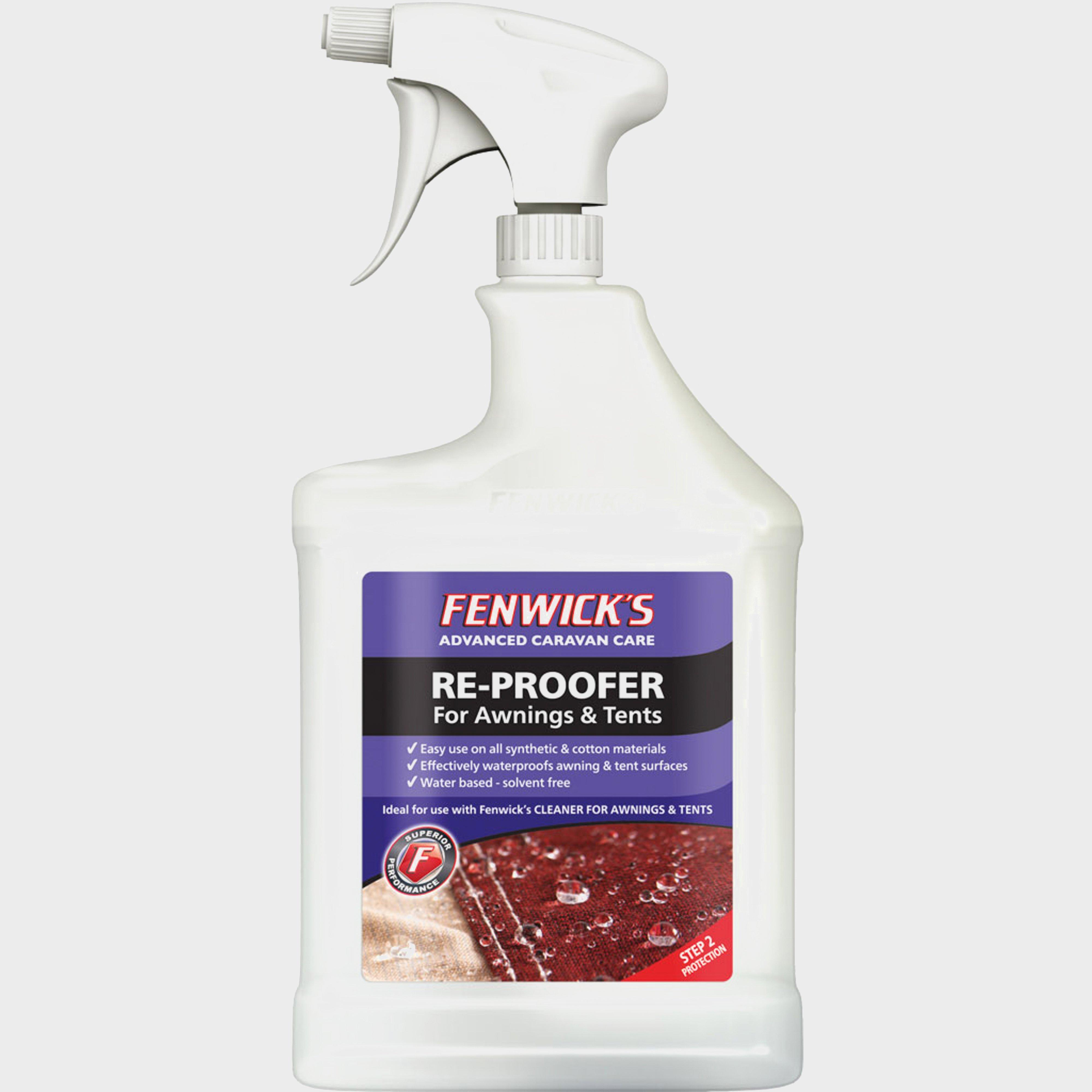 Fenwicks Fenwicks Reproofer for Awnings & Tents (1 Litre) - White, White Fenwicks Fenwicks Reproofer for Awnings & Tents (1 Litre) - White, White