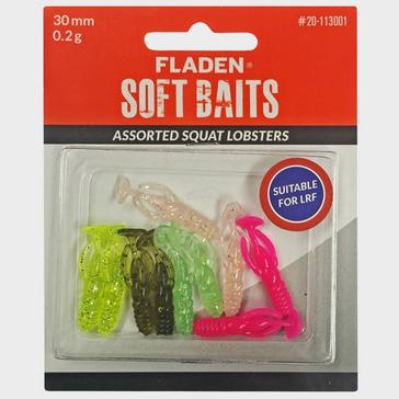 Multi FLADEN Fladen Soft Baits Assorted Squat Lobsters 3cm 0 2g 10pk