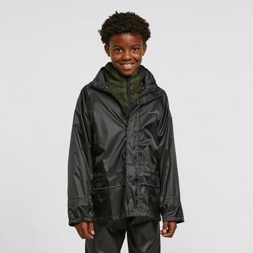 Black FREEDOM TRAIL Essential Waterproof Suit (Unisex)