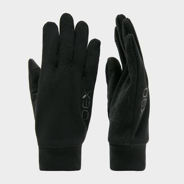 Black OEX Unisex Vostok Grip Gloves