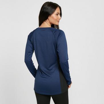 Navy North Ridge Women's Resistance Short Sleeve Baselayer Top