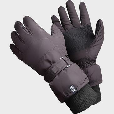 Black Heat Holders Men's Ski Gloves