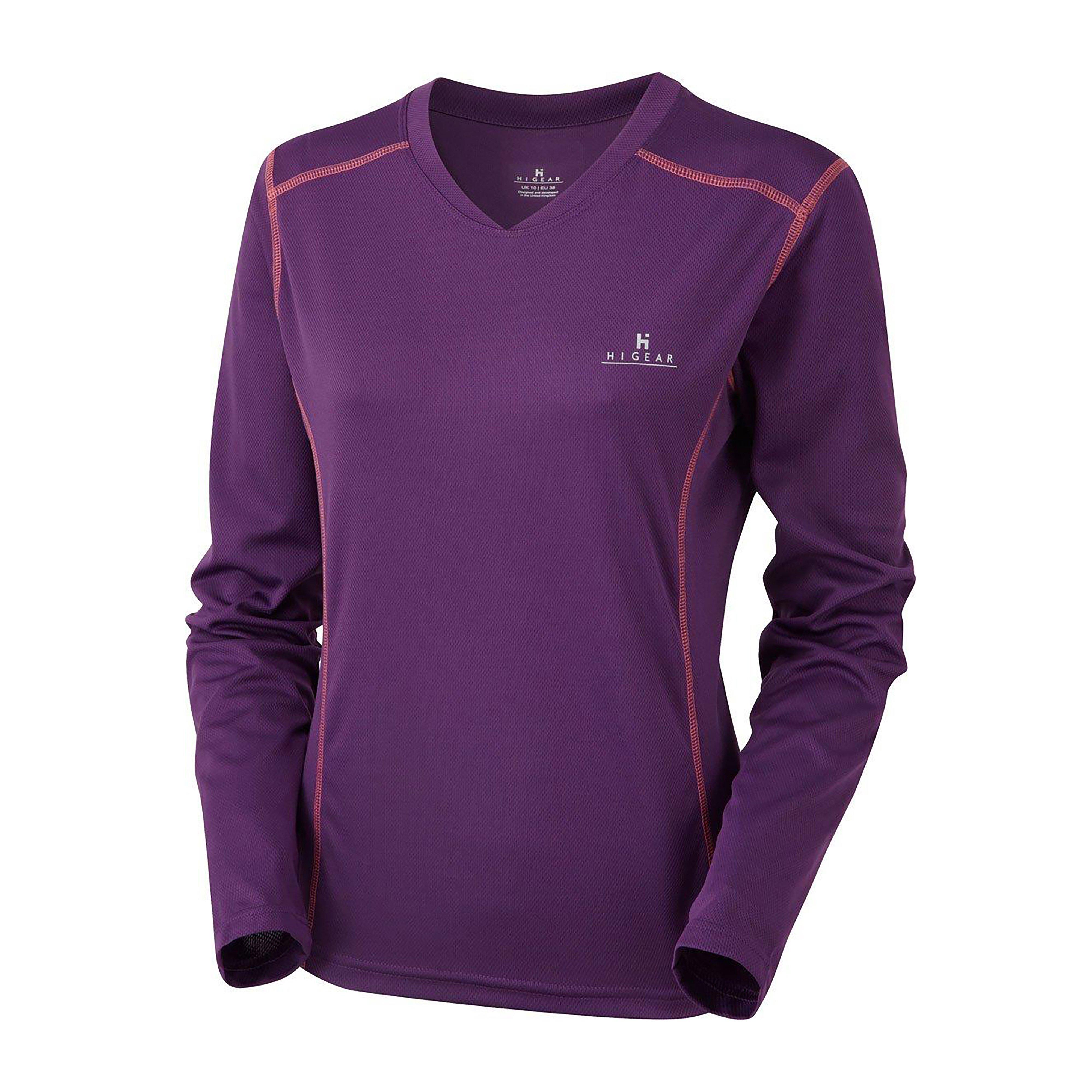 Hi-Gear Hi-Gear Womens Balance Baselayer LS - Purple, Purple Hi-Gear Hi-Gear Womens Balance Baselayer LS - Purple, Purple