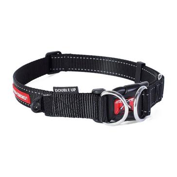 Black EzyDog Double Up Dog Collar (Small)