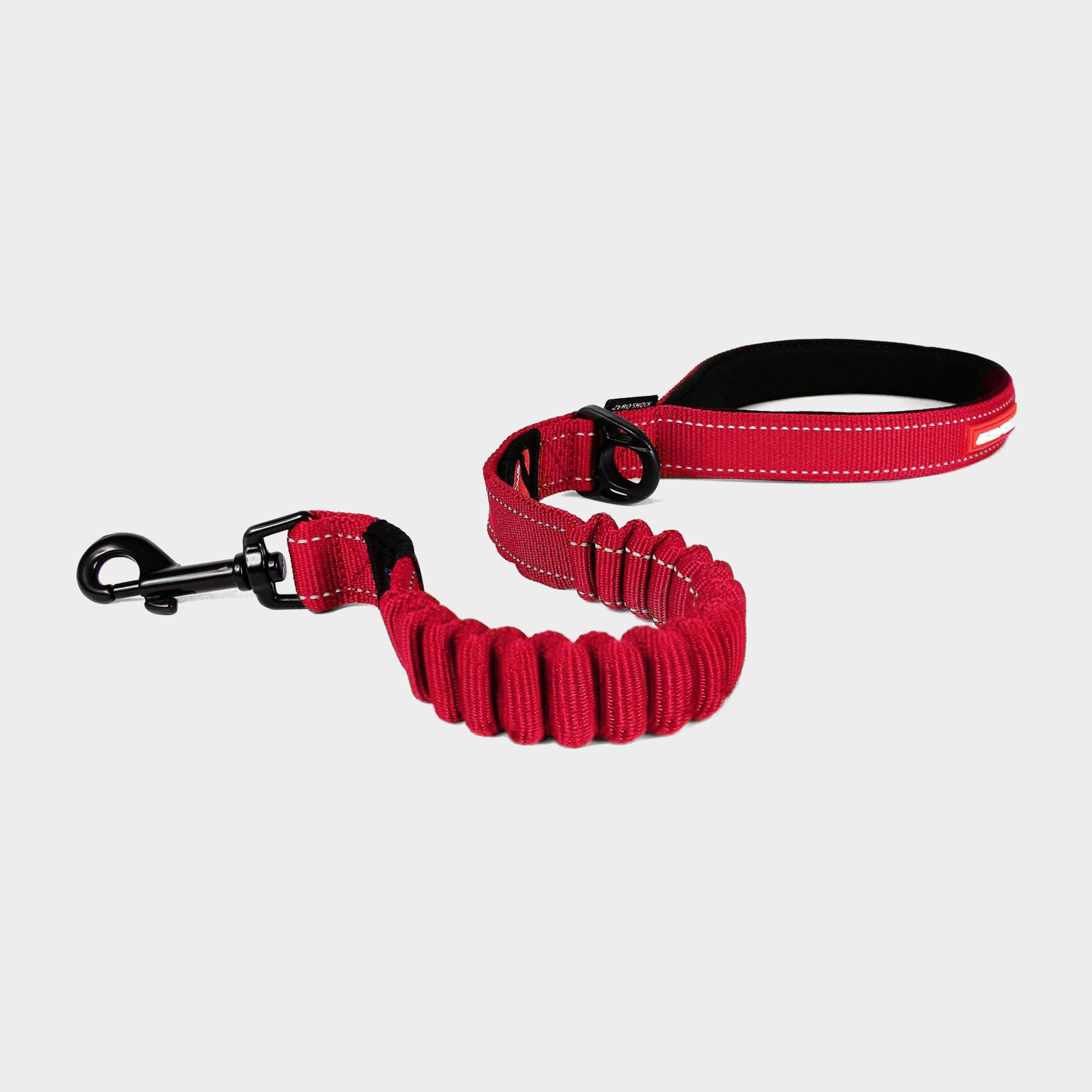 Image of Ezy-Dog Zero Shock Lead 25" - Red/2, Red/2