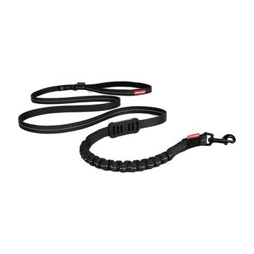 Black EzyDog Zero Shock LITE Dog Lead (48'')