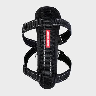 Black EzyDog Chest Plate Dog Harness (S)