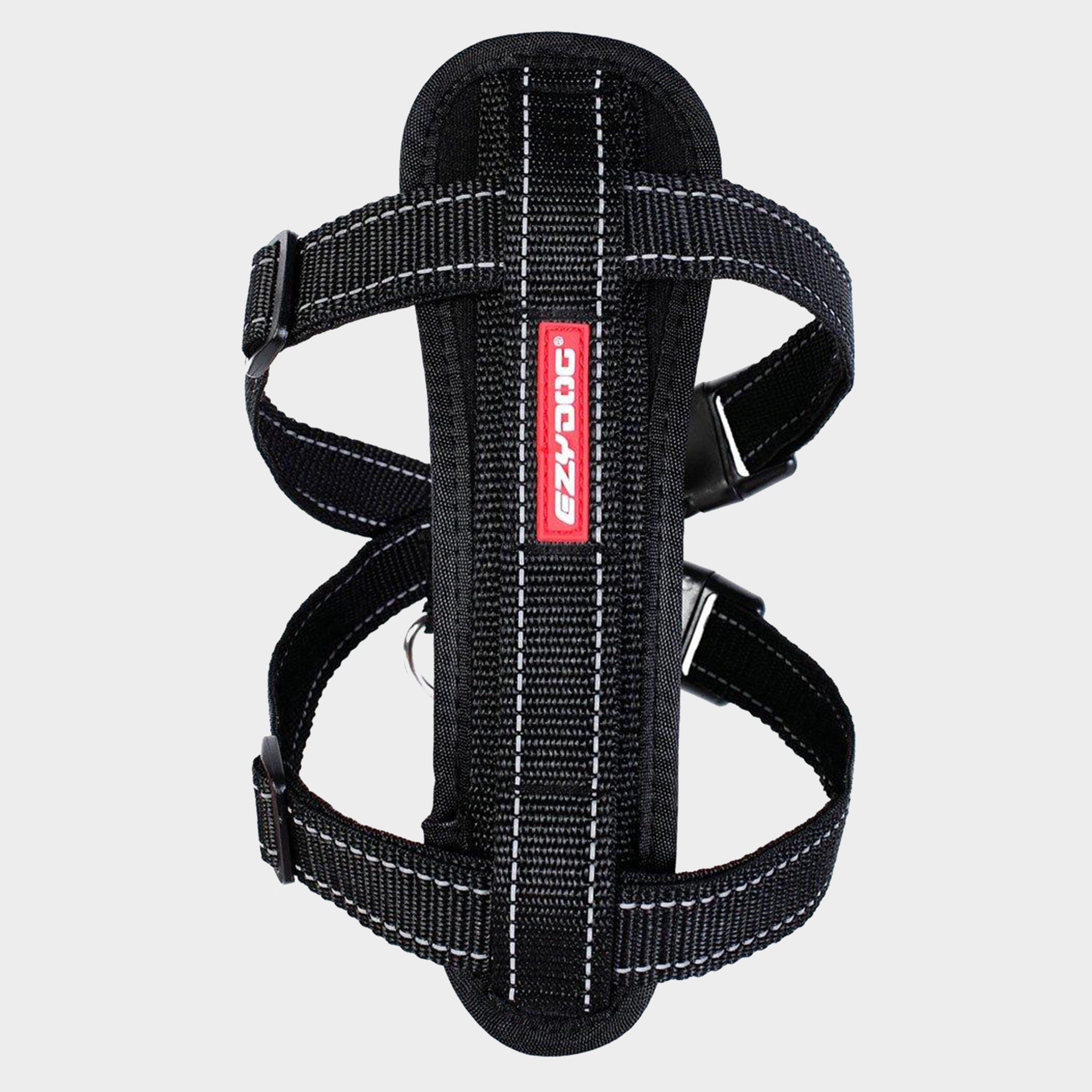 Image of Ezy-Dog Chest Plate Harness (Large) - Black/Harnes, Black/HARNES