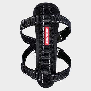 Black EzyDog Chest Plate Dog Harness (Large)