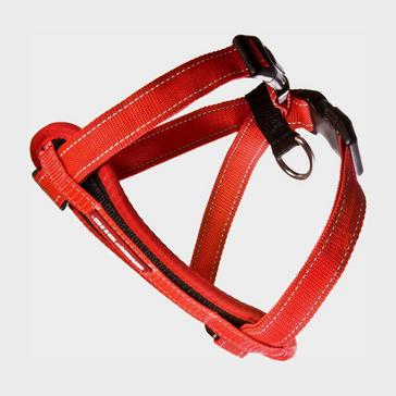 RED EzyDog Chest Plate Harness Red