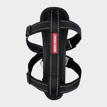 Black EzyDog Chest Plate Dog Harness (XL)