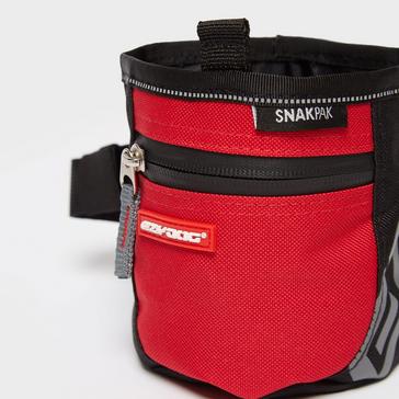 Red Ezy-Dog SnakPak Dog Treat Bag