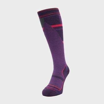 PURPLE Bridgedale Children's Ski Mountain Junior Merino Endurance Ov