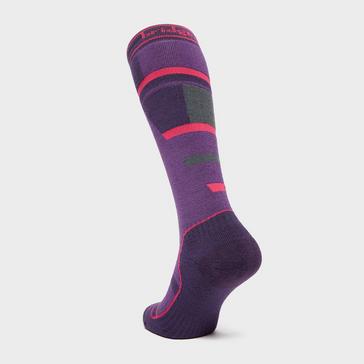 PURPLE Bridgedale Children's Ski Mountain Junior Merino Endurance Ov