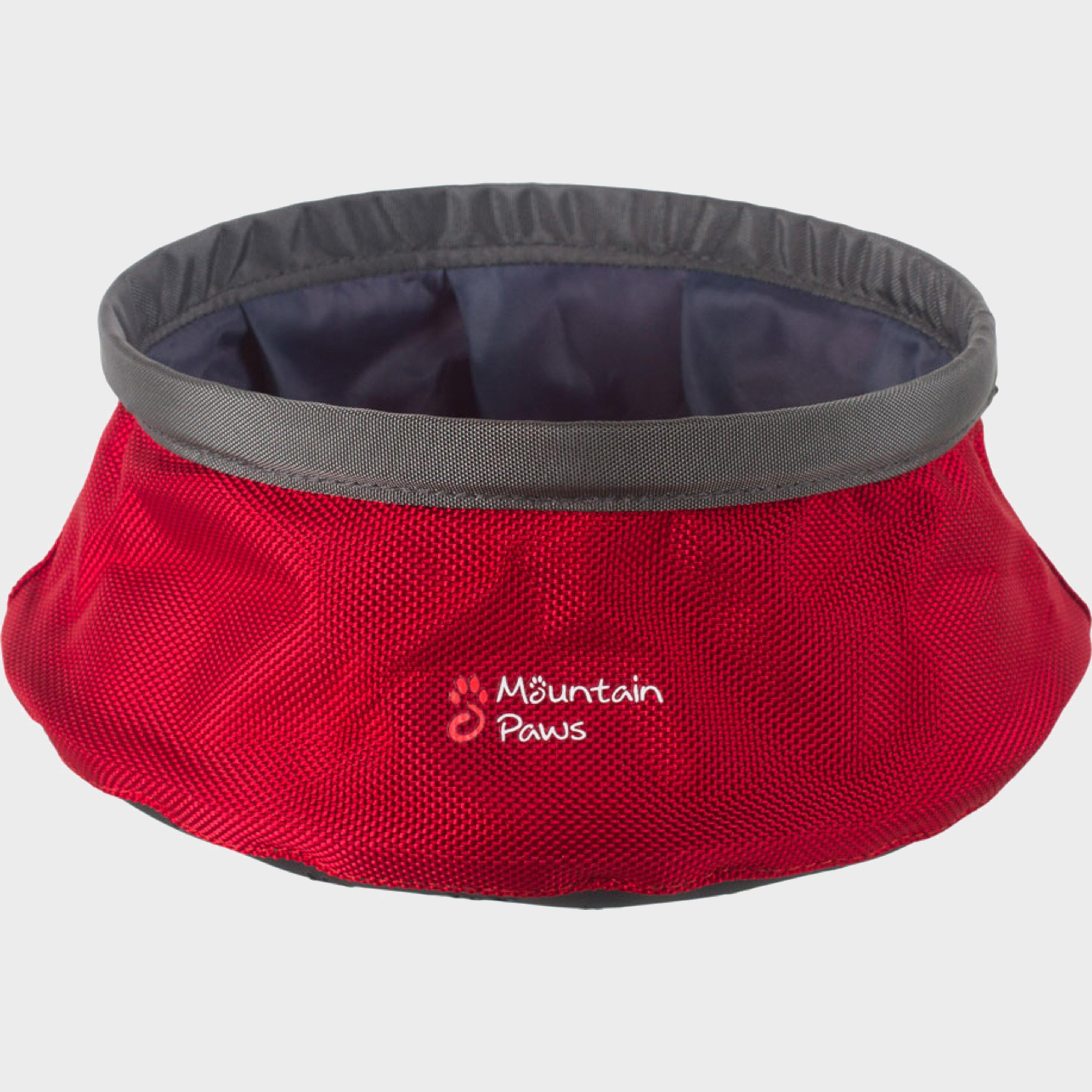 Image of Mountain Paws Water Bowl - Red/Lrg, Red/LRG