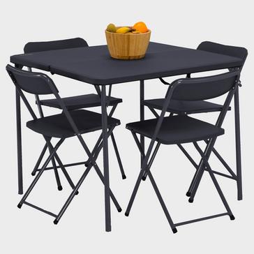 Black VANGO Dornoch Table and Chairs Set