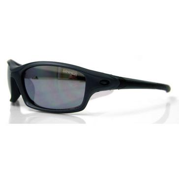 Black Sinner Eaton Sunglasses (Matte Grey / Smoke / Mirror)