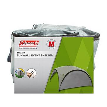 SILVER COLEMAN Event Shelter Pro Medium Sunwall with Door (Silver