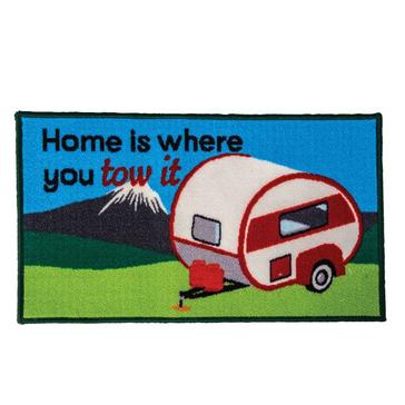 Navy Quest 'Home Is Where You Park It' Mat