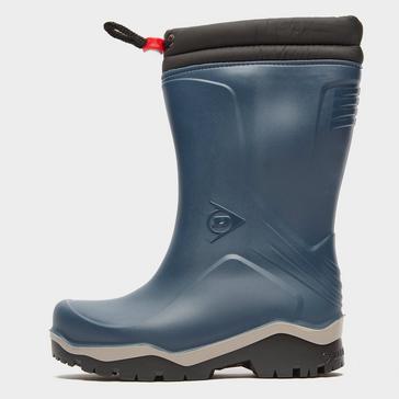 Navy Dunlop Blizzard Children's Wellingtons