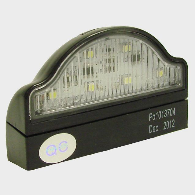 Black Maypole LED Numberplate Lamp with Base image 1