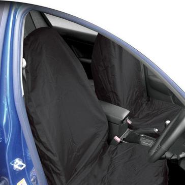 Black STREETWIZE Heavy Duty Front Seat Protectors