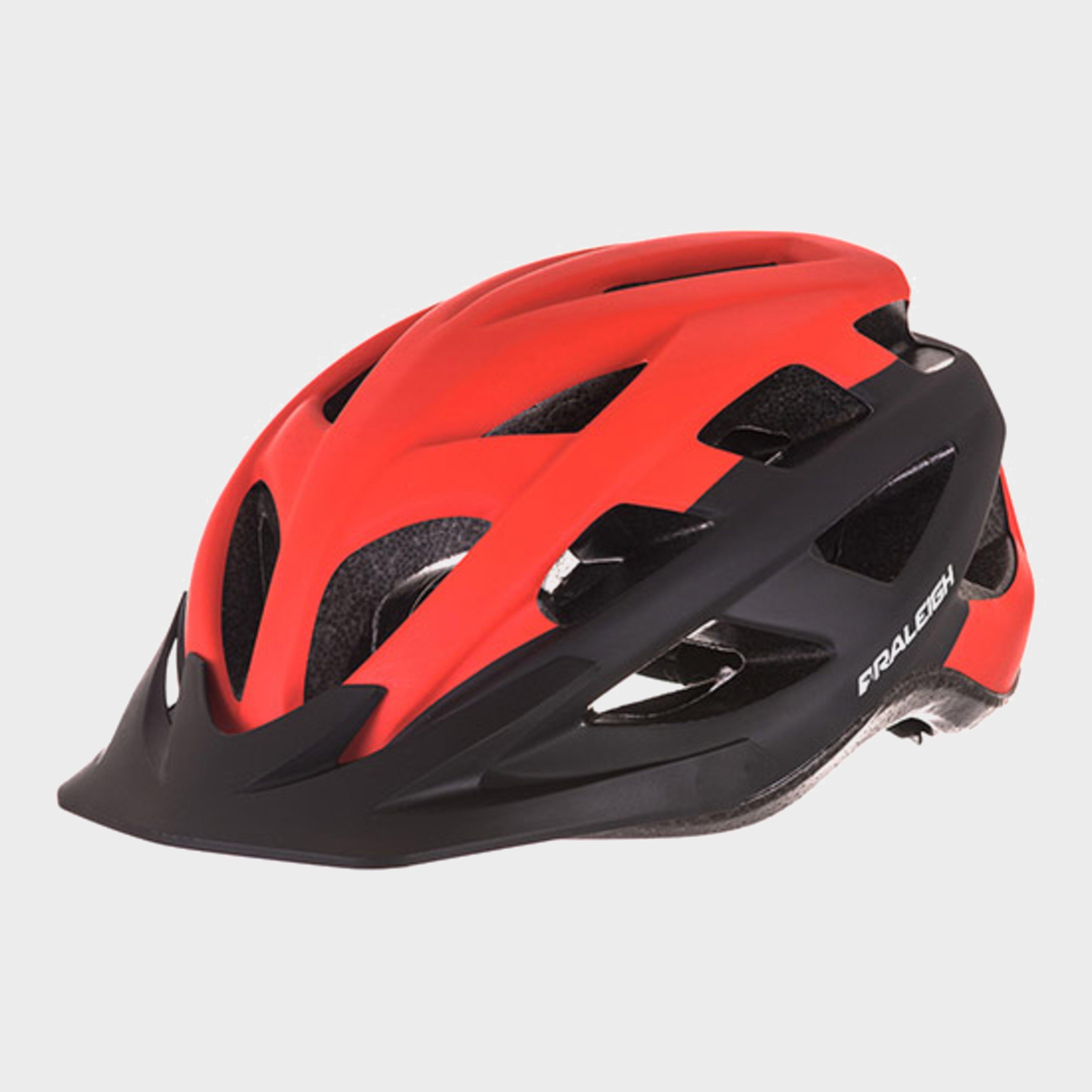 Image of Raleigh Quest Cycling Helmet - Red/Black, RED/BLACK
