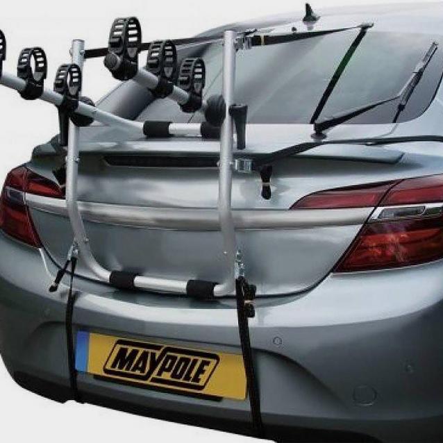 Silver Maypole High Rear Mounted 3 Bike Cycle Carrier image 1