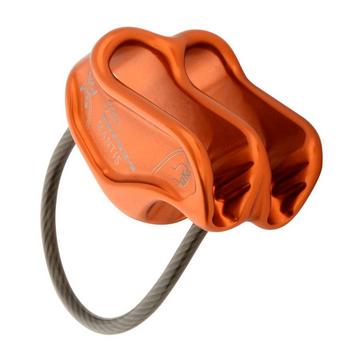 Orange DMM Mantis Belay Device