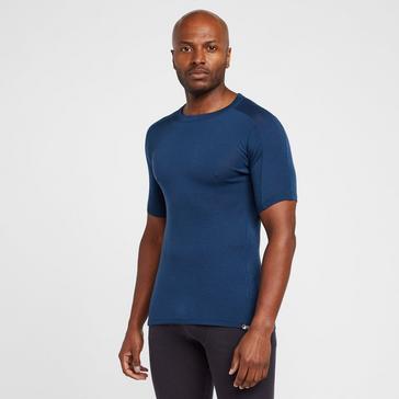 Navy North Ridge Men's Convect-200 Merino LSZ Top