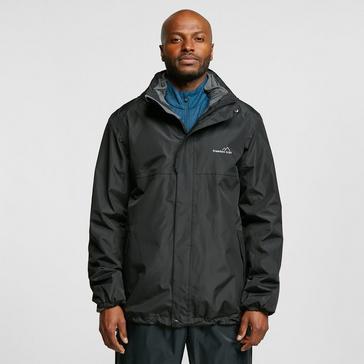 Black FREEDOMTRAIL Men's Versatile 3-in-1 Jacket