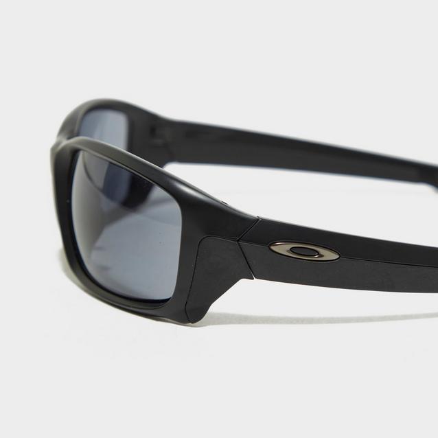 Oakley Straightlink Sunglasses Matte Black PRIZM Tungsten Blacks